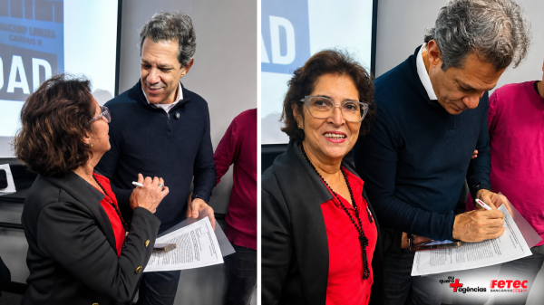 SEEB Limeira leva pauta da Campanha “Eu Quero Mais Agências” ao Ministro Fernando Haddad