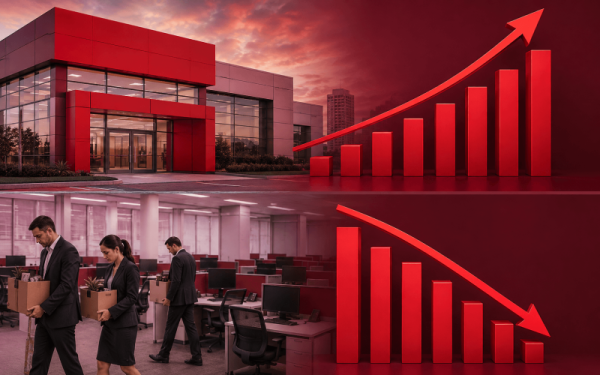 Bradesco lucra R$ 13,861 bi no semestre, mas segue demitindo e fechando agências