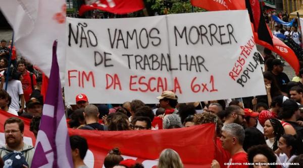 Fim da escala 6x1 será a principal bandeira dos sindicatos neste 1º de Maio