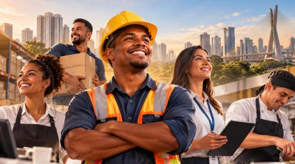 Brasil bate recorde de pessoas com trabalho desde 2012