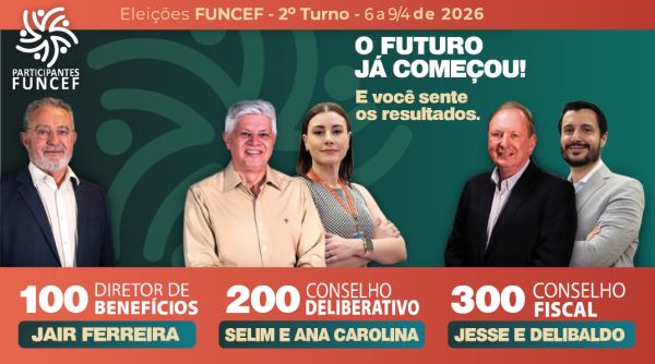 Contraf-CUT reafirma apoio aos candidatos do grupo Participantes Funcef no segundo turno das eleições
